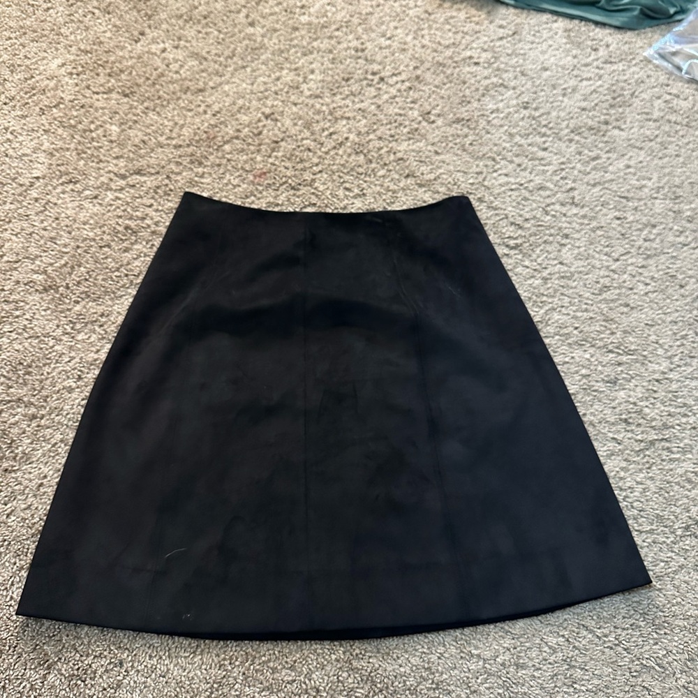 Babaton Black A-Line Skirt